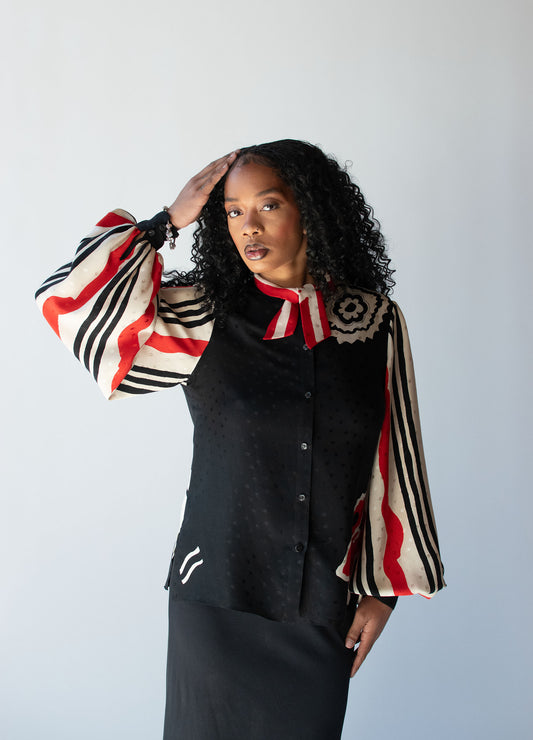 Silk Blouse | Michael Vollbracht