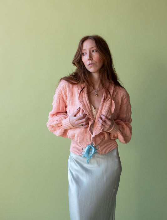 1950s Knit Bed Jacket