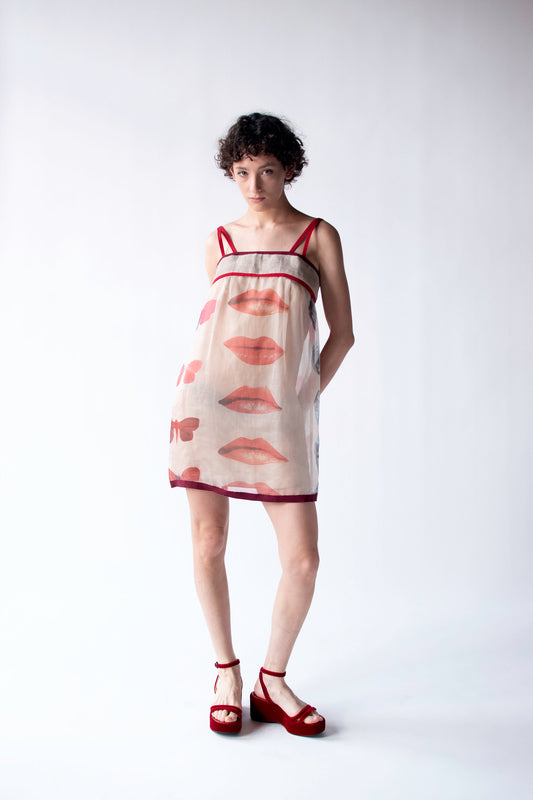 Surrealist Print Dress | Philosophy Di Alberta Ferretti SS 2010