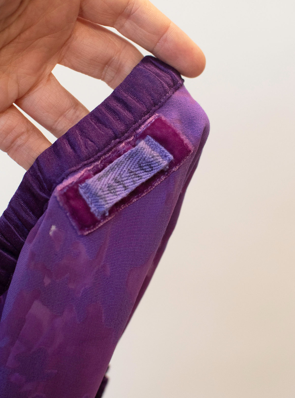 Purple Devoré Velvet Skirt | Voyage Invest in the Original