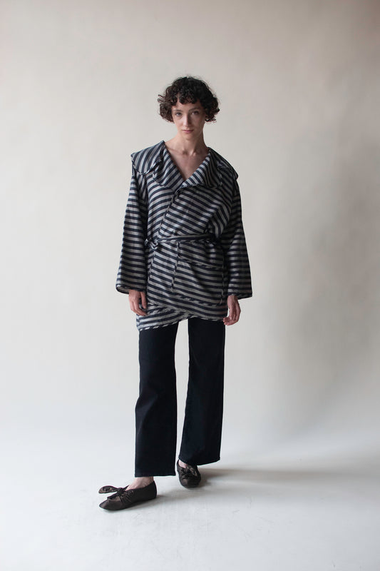 Striped Silk Jacekt | Todd Oldham