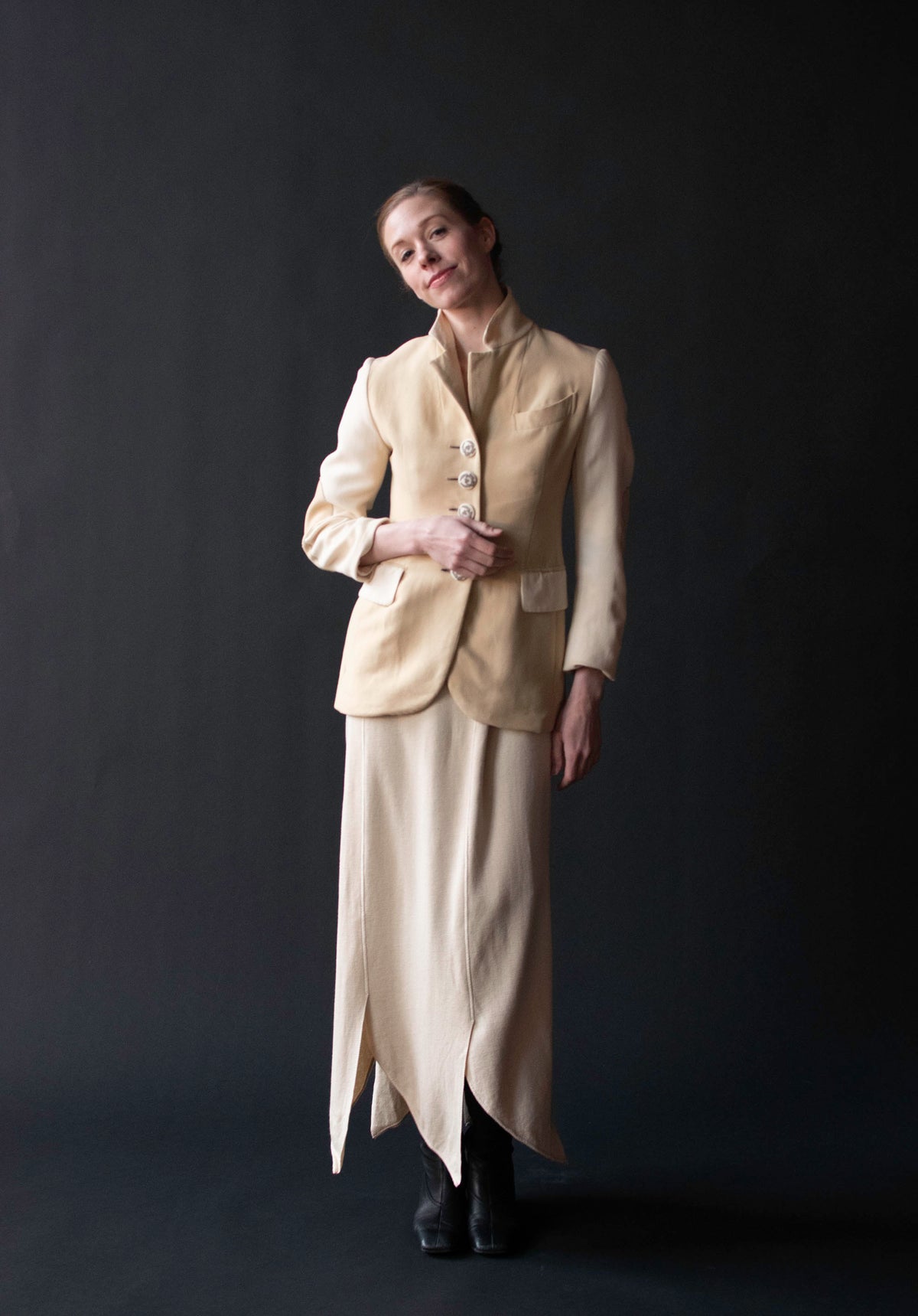 'Save Nature' Blazer | Moschino Cheap & Chic Nature Friendly Garment 1994