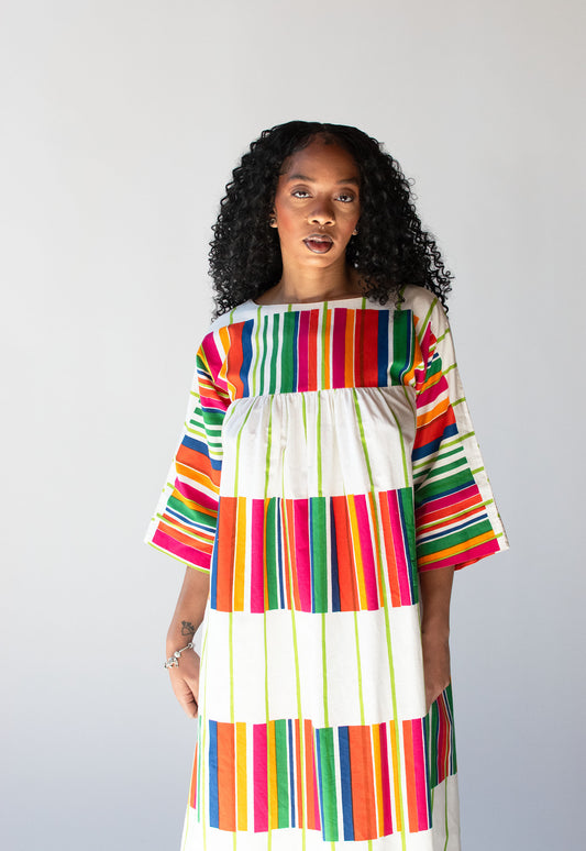 Liidokki Kirjo Print Dress | Marimekko 1973