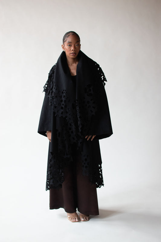 Laser Cut Coat | Jean Charles de Castelbajac