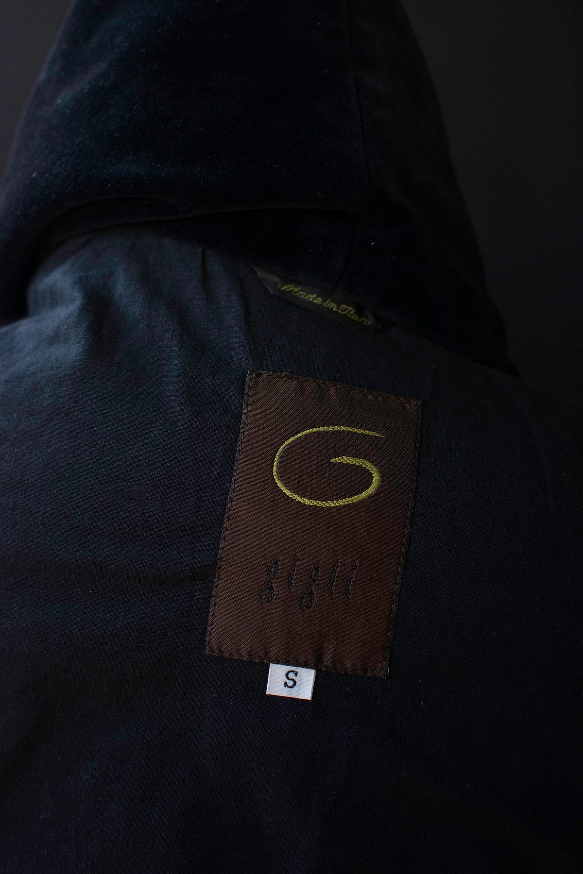 Velvet Shawl Collar Coat | G Gigli