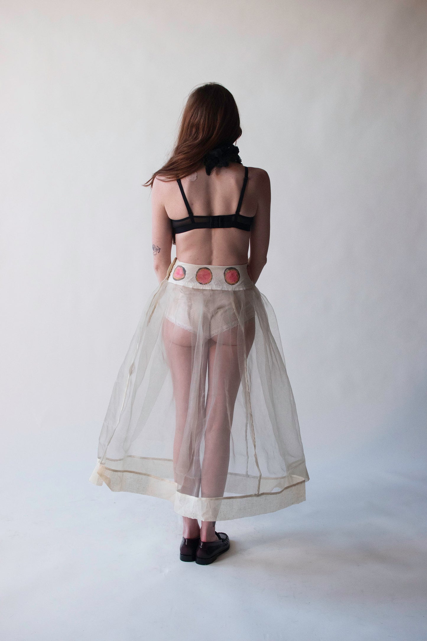1950s Painted Crinoline