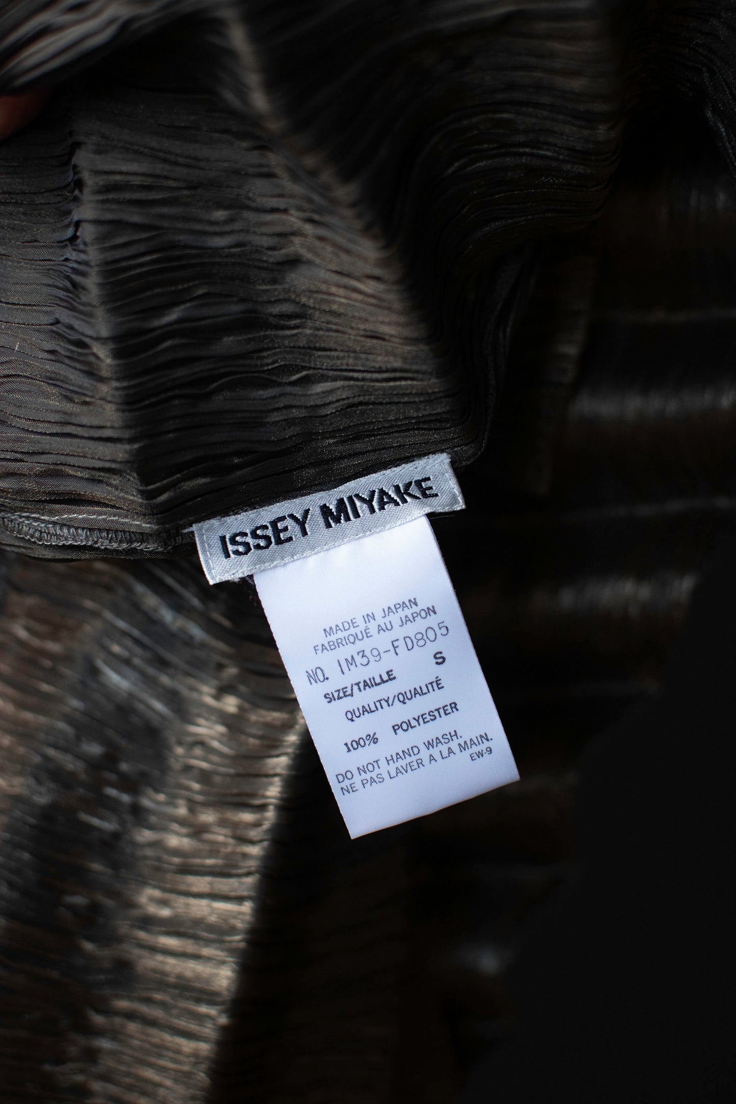 Pleated Copper Jacket | Issey Miyake FW 1993 / 1994