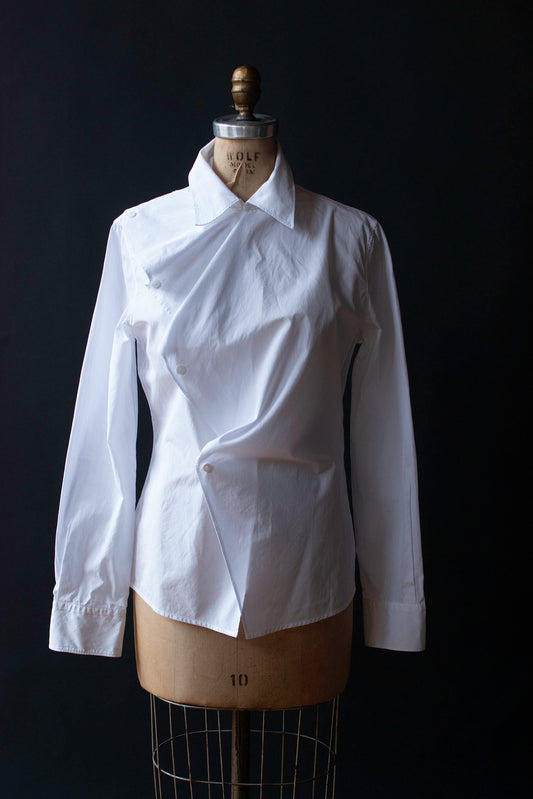 Ruffled White Shirt | Jean Paul Gaultier