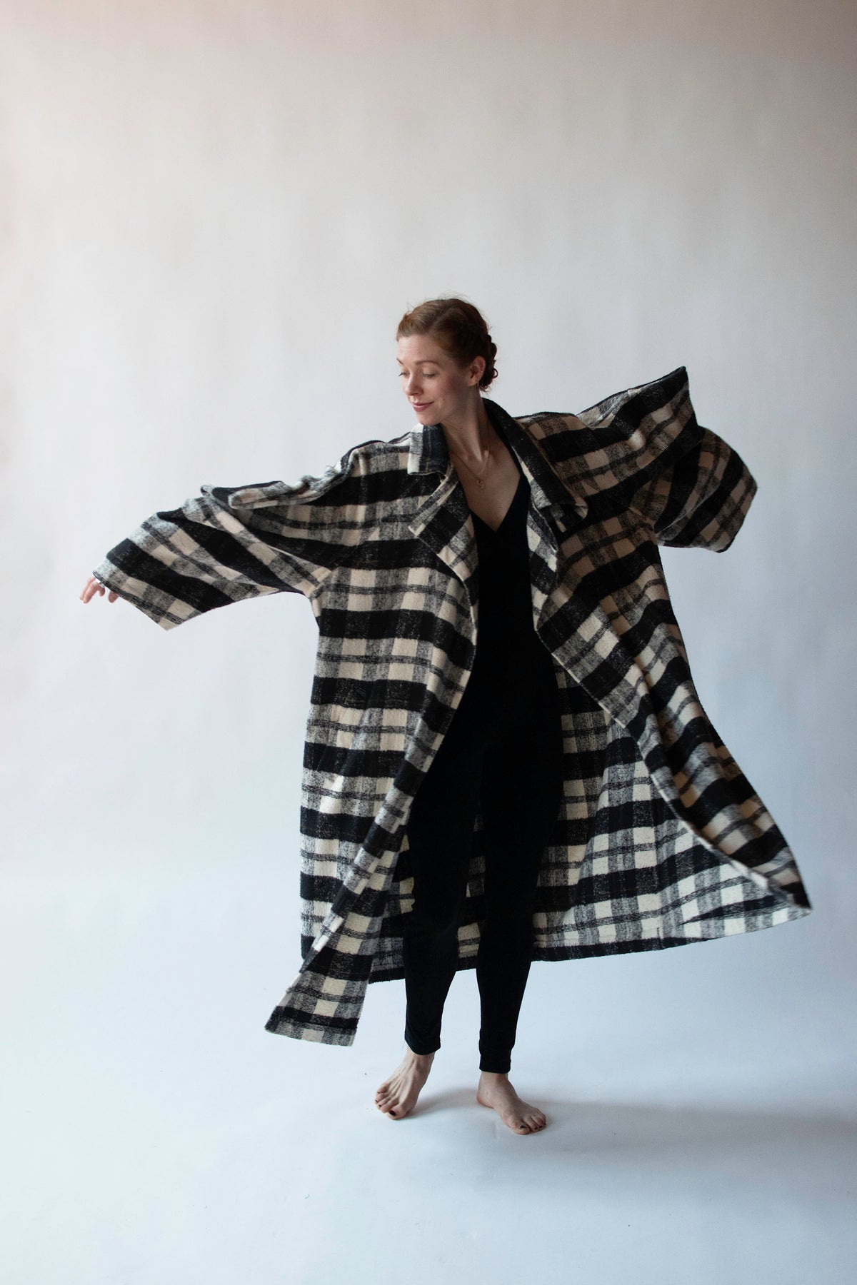 Plaid Coat | Comme Des Garcons FW 1986