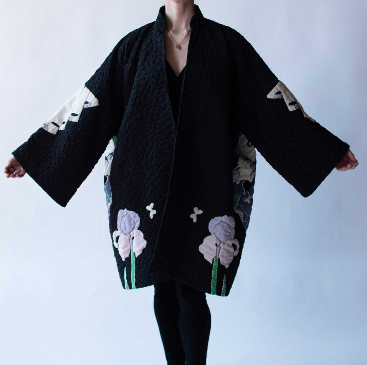 Pierrot Silk Opera Coat | Michaele Vollbracht