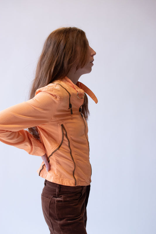 Sherbet Moto Jacket | Versace Jeans