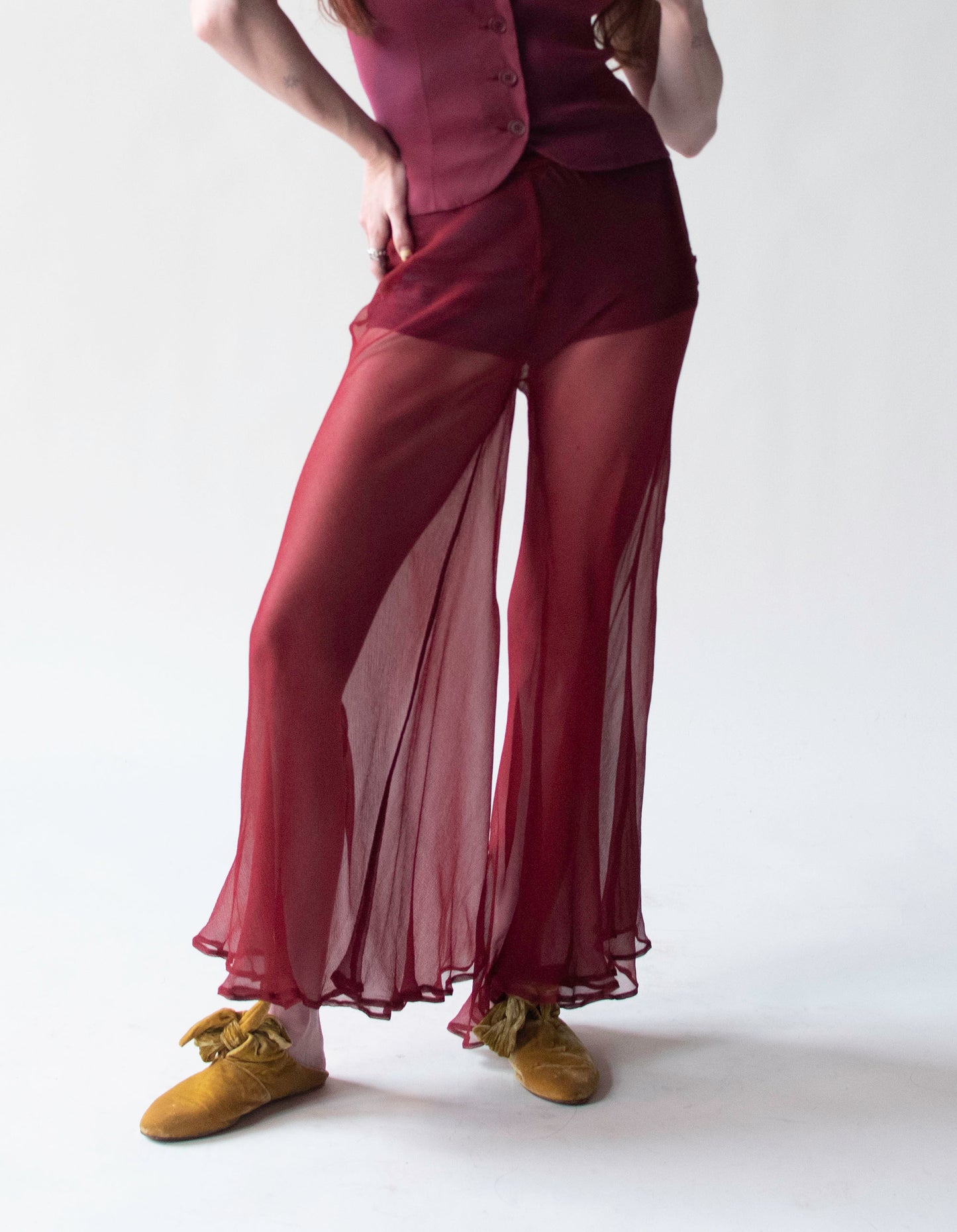 Chiffon Pants | Romeo Gigli 1992