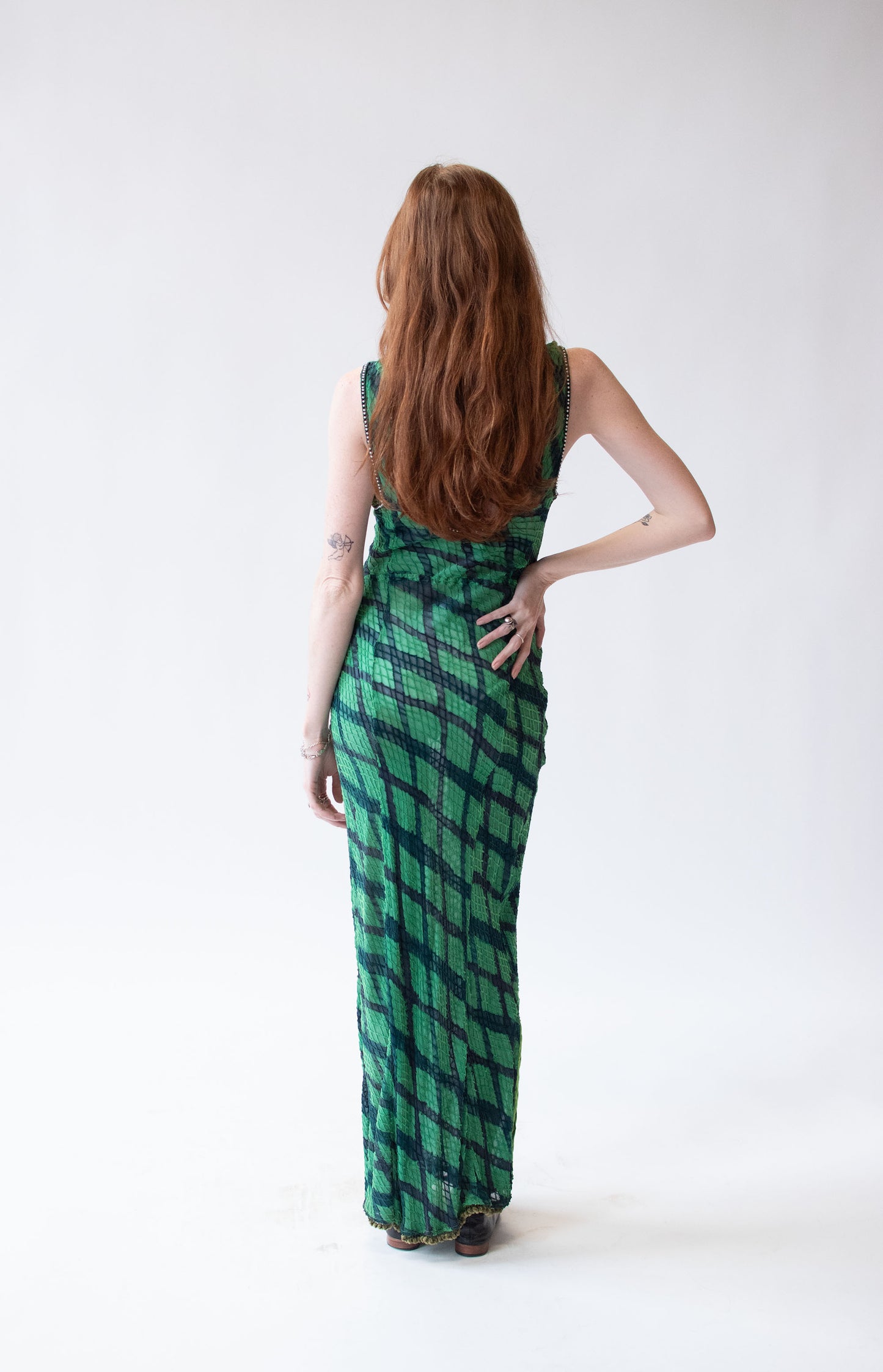 1990s Burnout Velvet Dress | Voyage Invest in the Original!