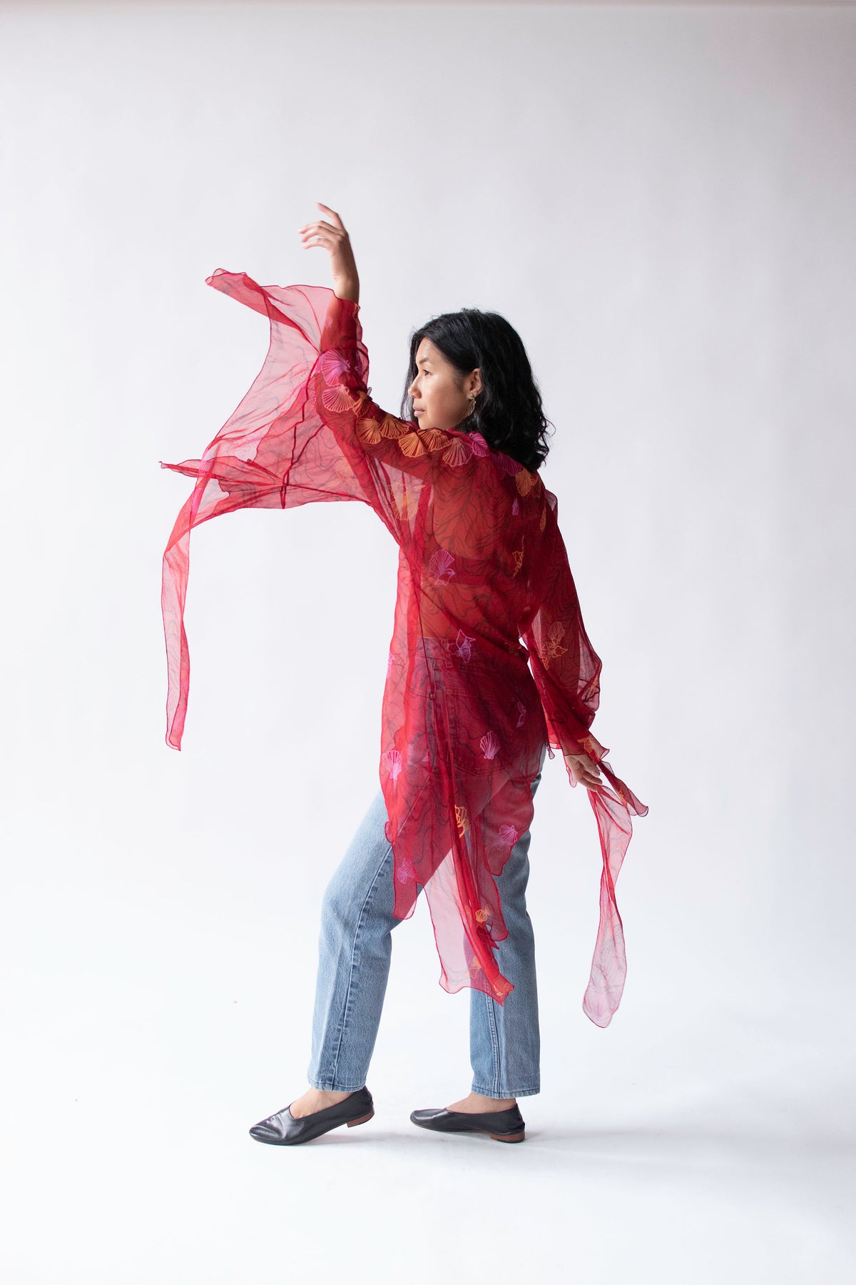 1980s Silk Tunic | Zandra Rhodes