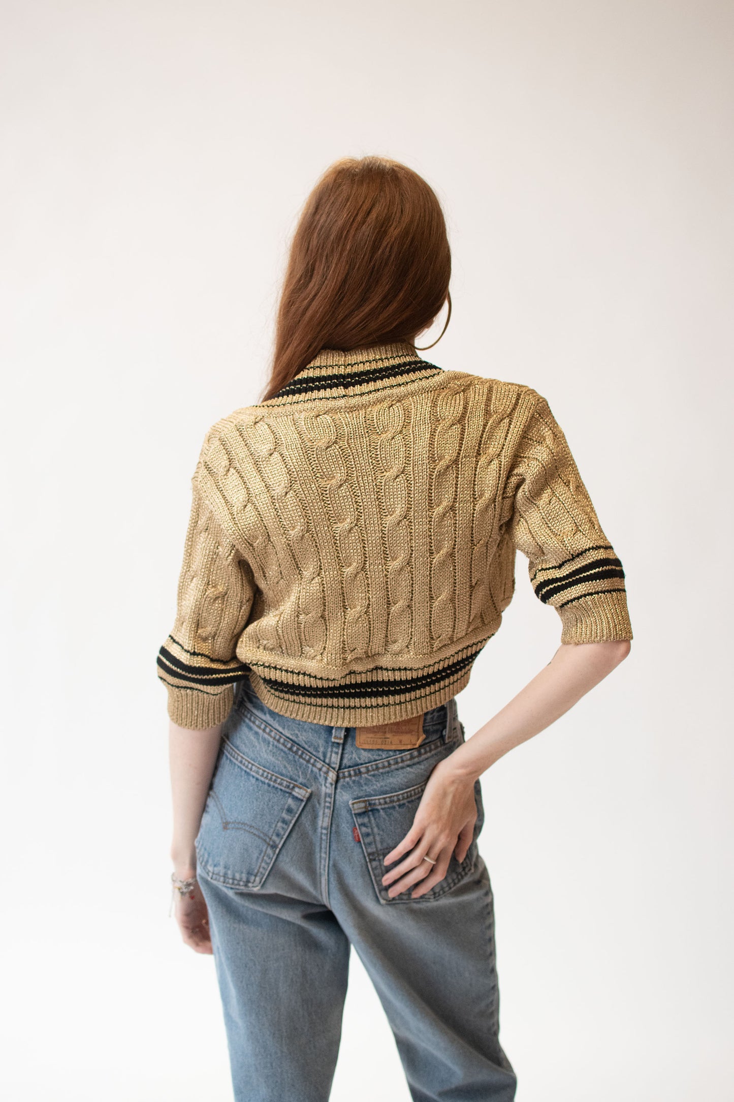 Cable Knit Bolero | Moschino Couture!