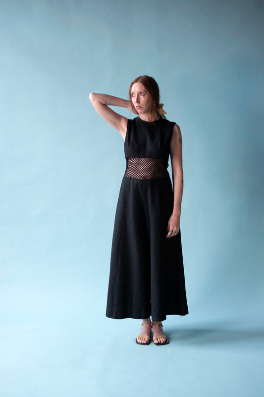 1960s Fishnet Jumpsuit