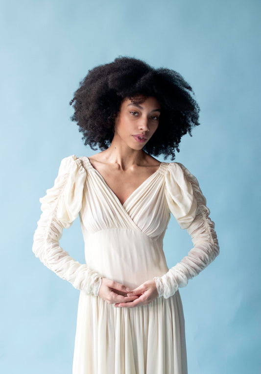 Chiffon Dress| Norma Kamali