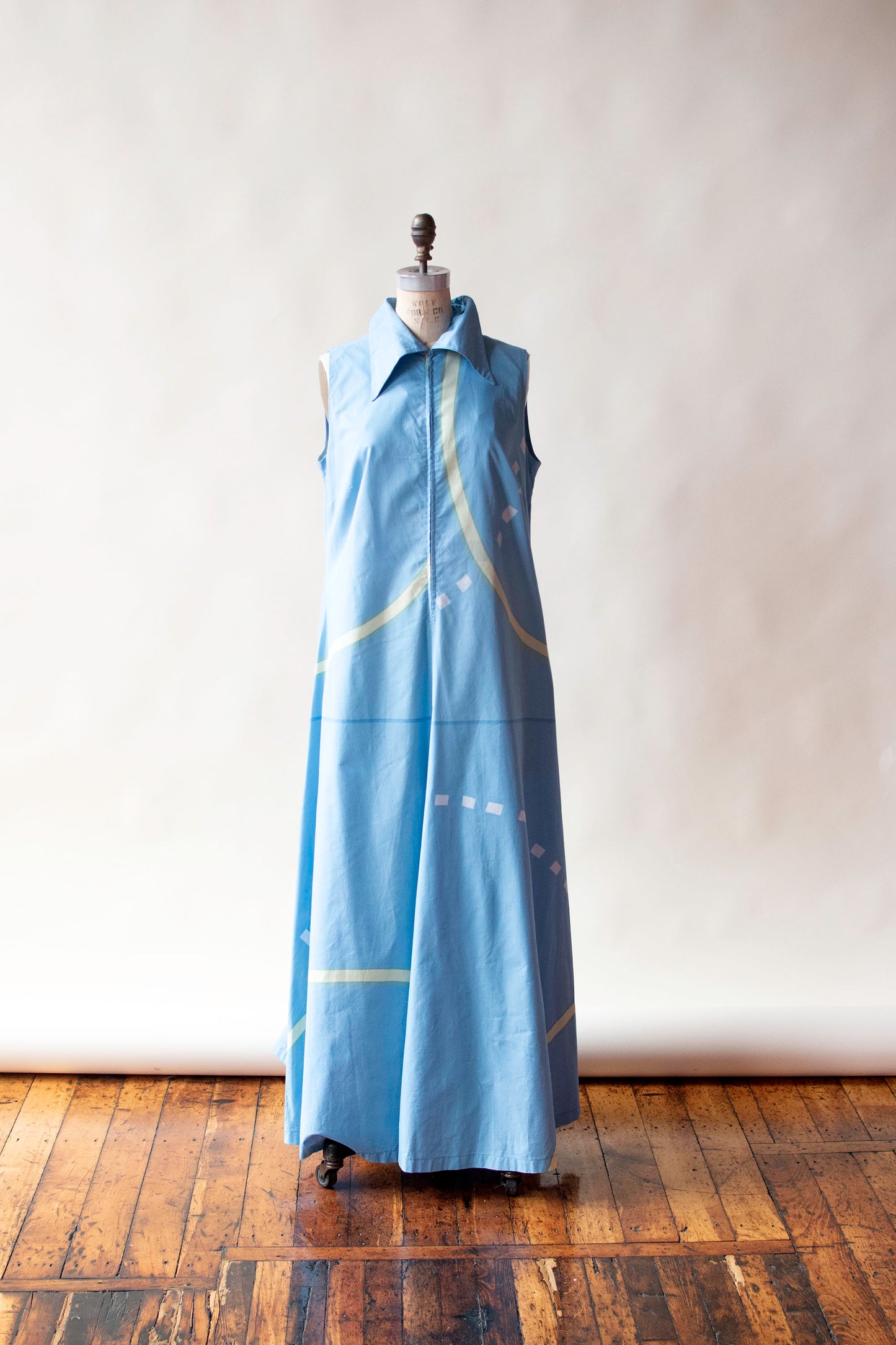Pale Blue Sundress | Marimekko 1976