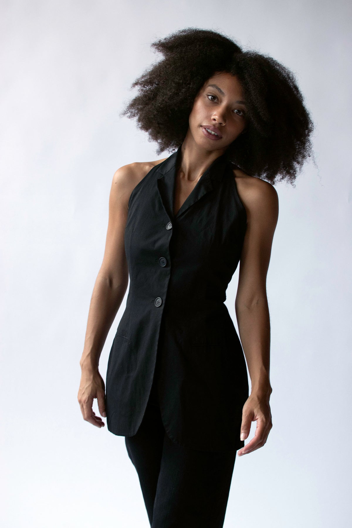 1990s Backless Vest | Complice by Dolce & Gabbana