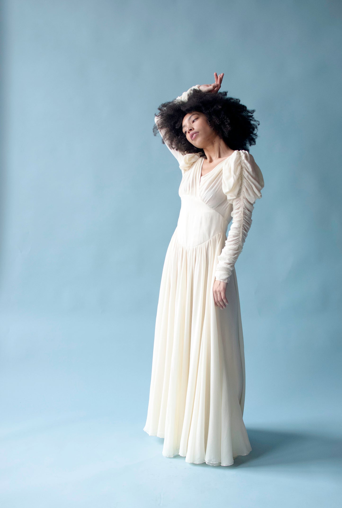 Chiffon Dress| Norma Kamali