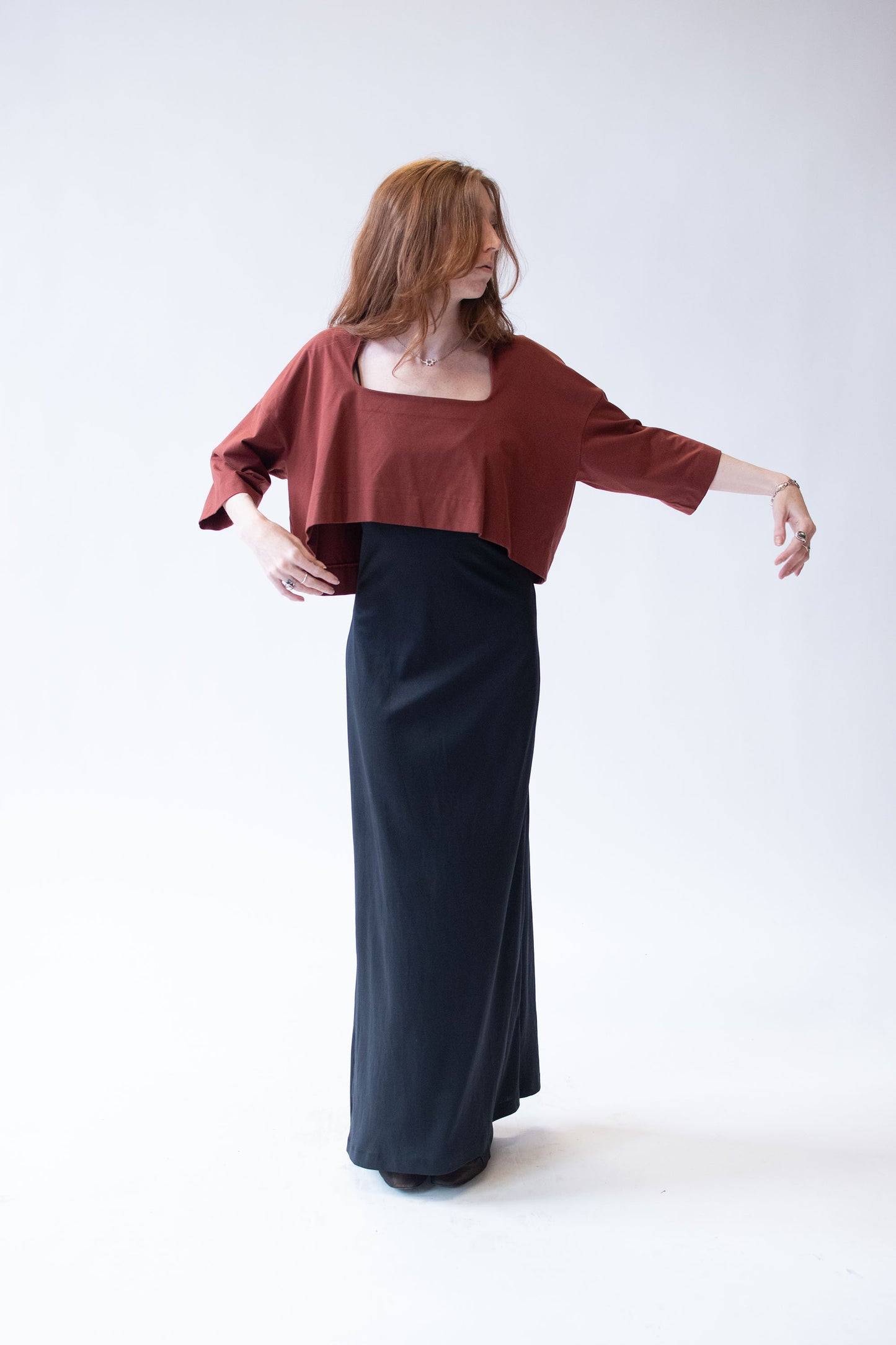 1990s Cropped Shirt | Romeo Gigli