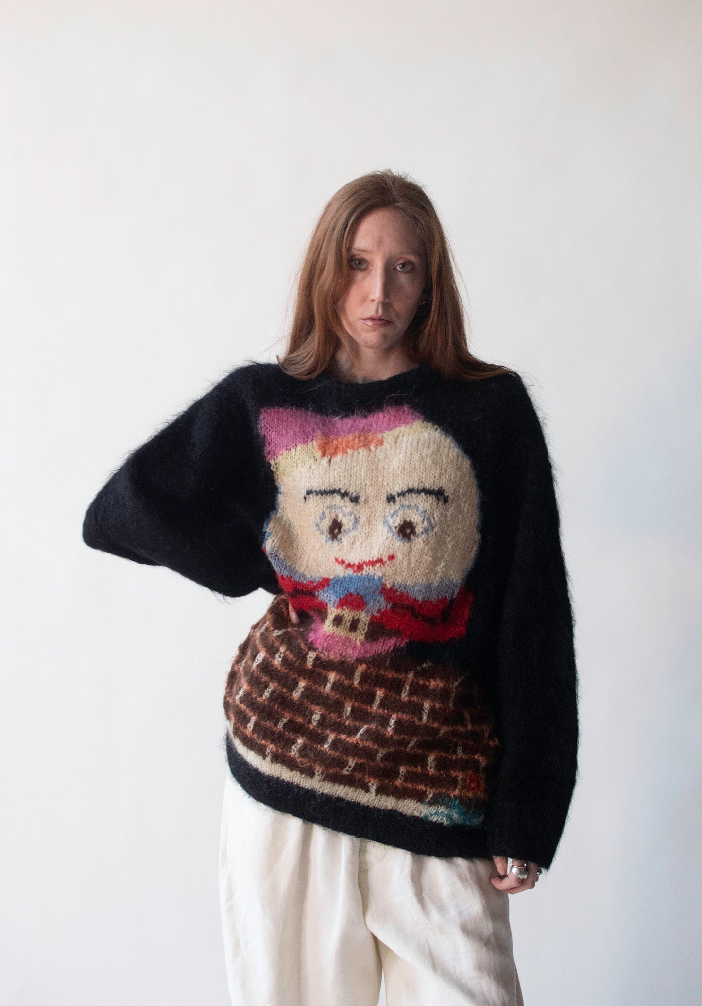 Humpty Dumpty Mohair Sweater
