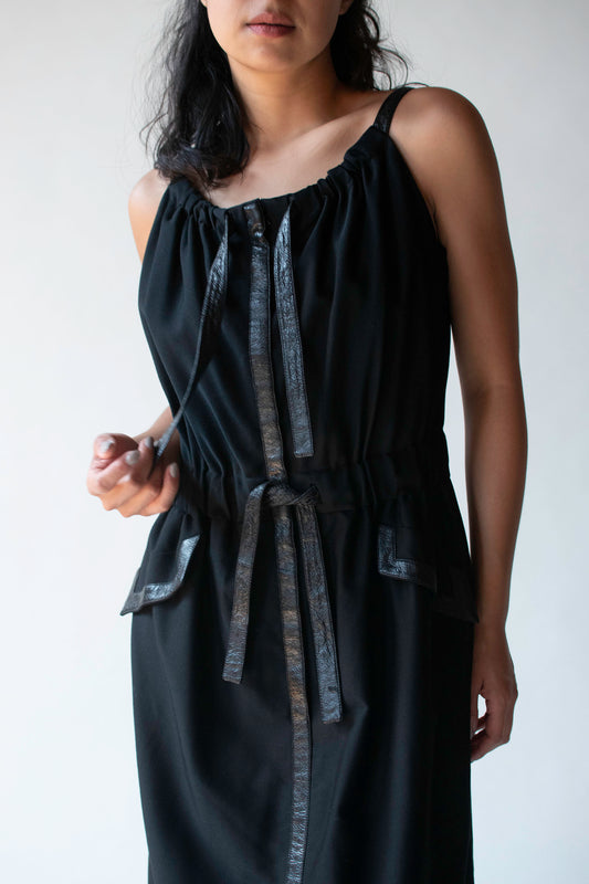 1970s Black Dress | Courreges