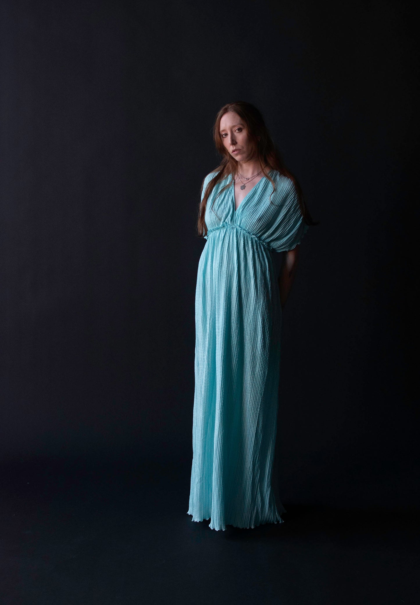 Pleated Dress | Mary McFadden