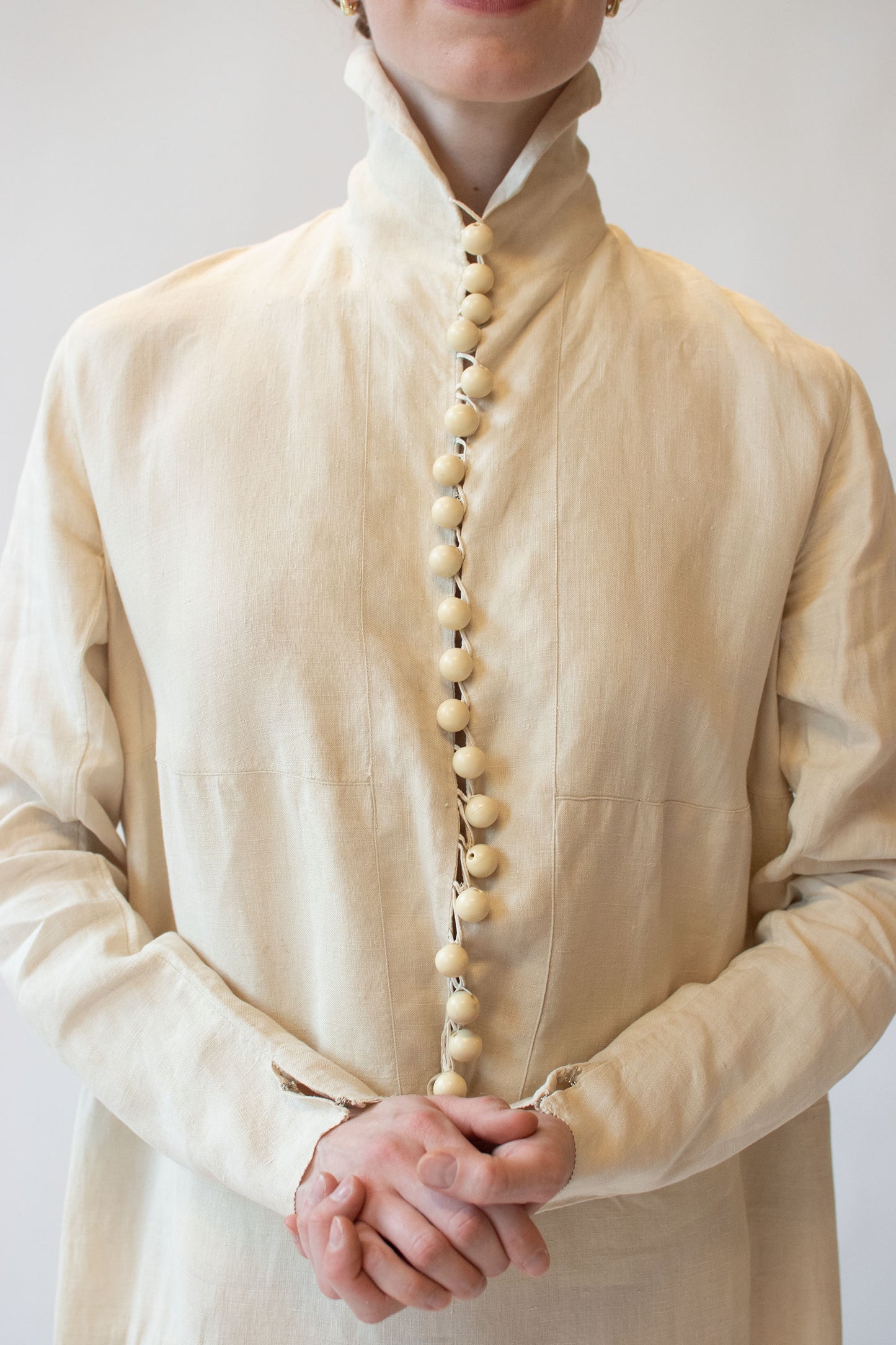 1920s Linen Dress