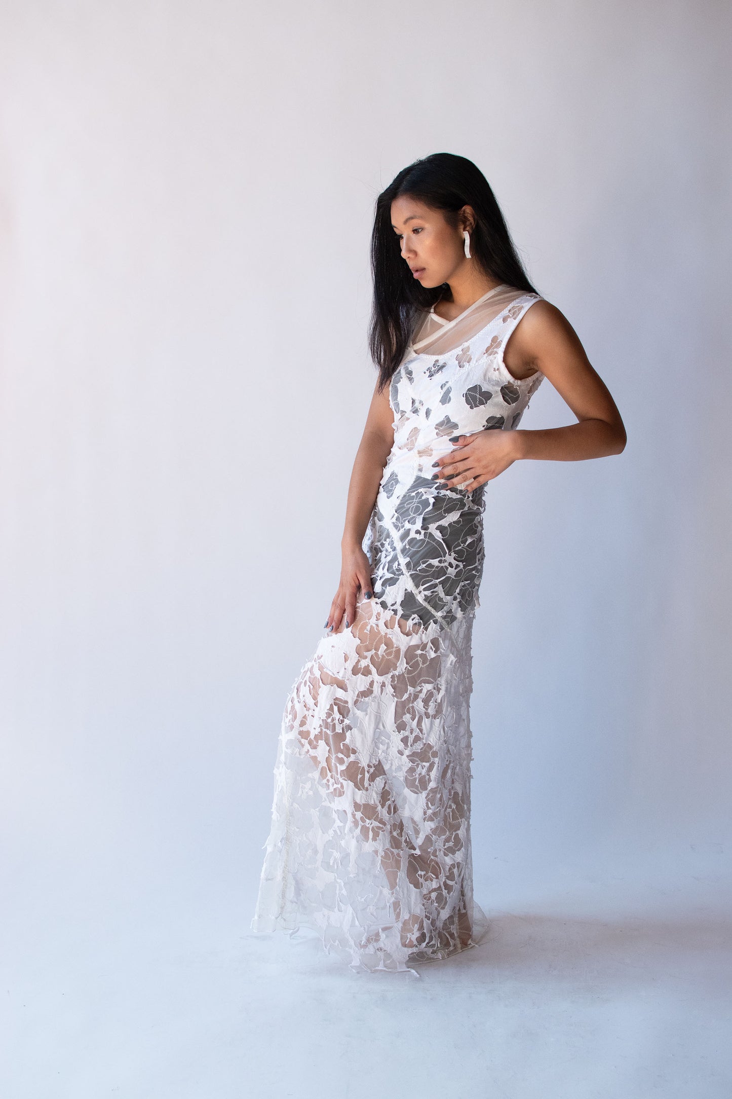 Deconstructed White Dress | Yoshiki Hishinuma