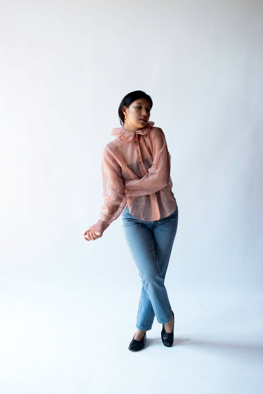 Petal Collar Shirt | Romeo Gigli for Callaghan