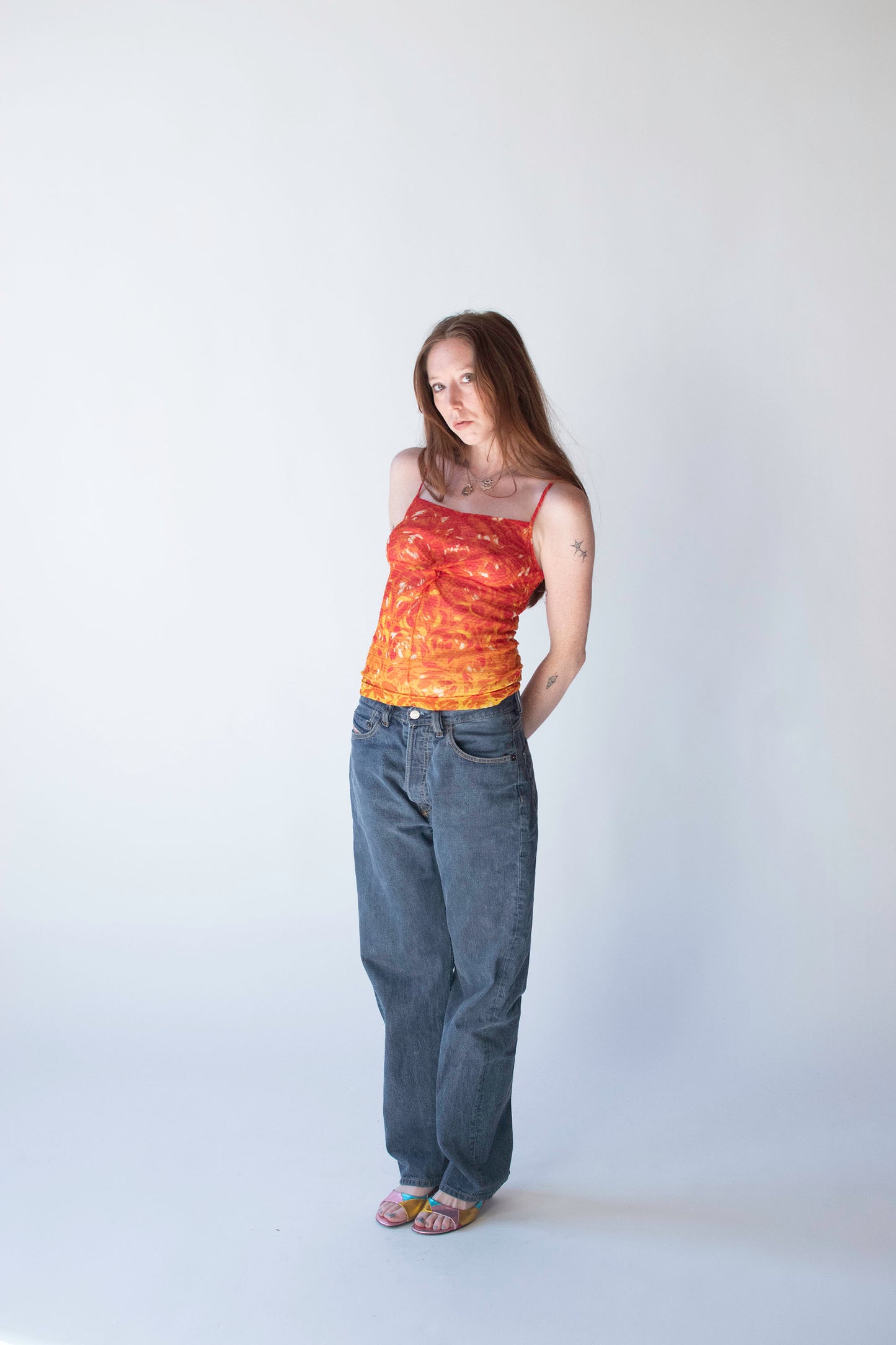 Fire Print Tank | Vivienne Tam SS 1998