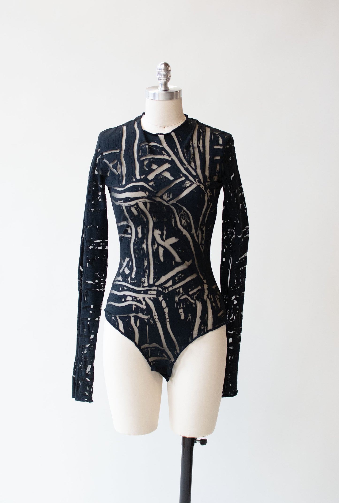 1990s Sheer Bodysuit | Romeo Gigli