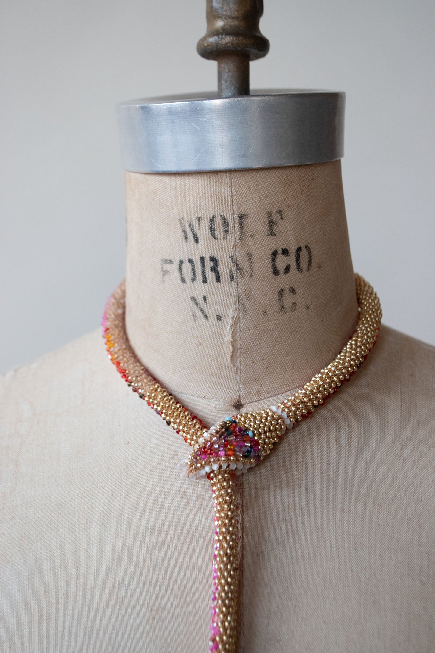 Bead Crochet Snake | Ombre