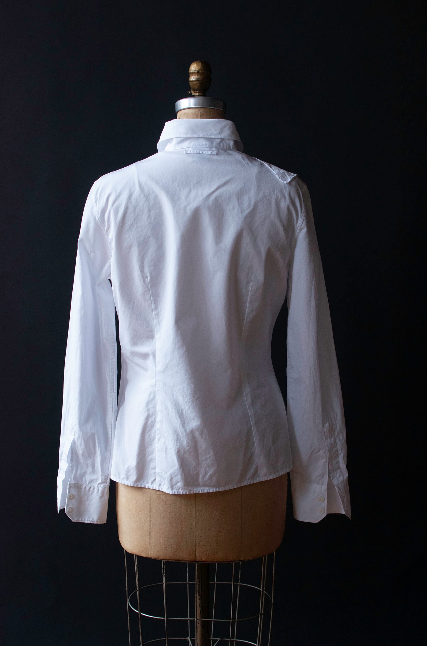 Ruffled White Shirt | Jean Paul Gaultier