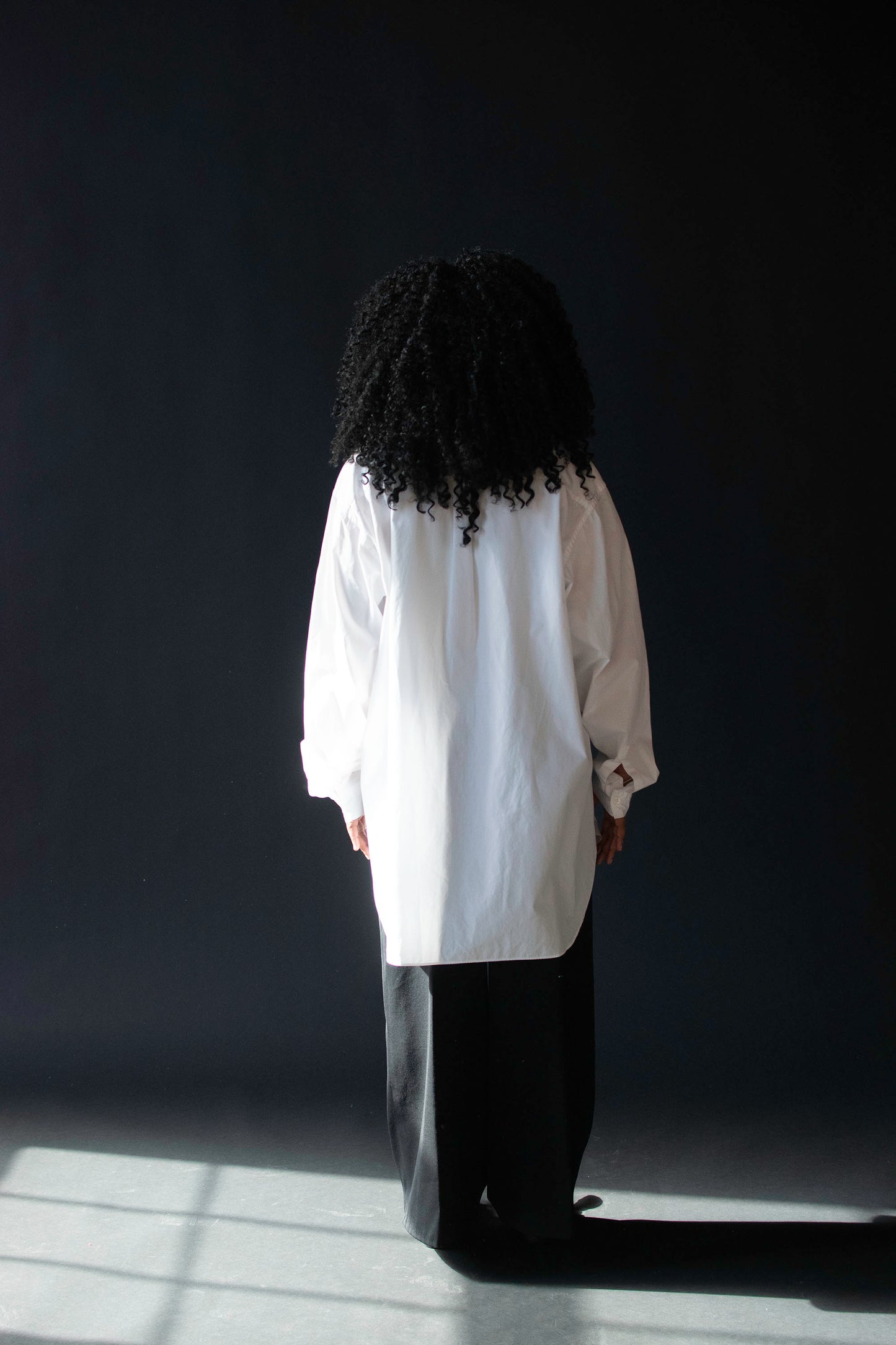 White Shirt w/ Triple Collar | Yohji Yamamoto