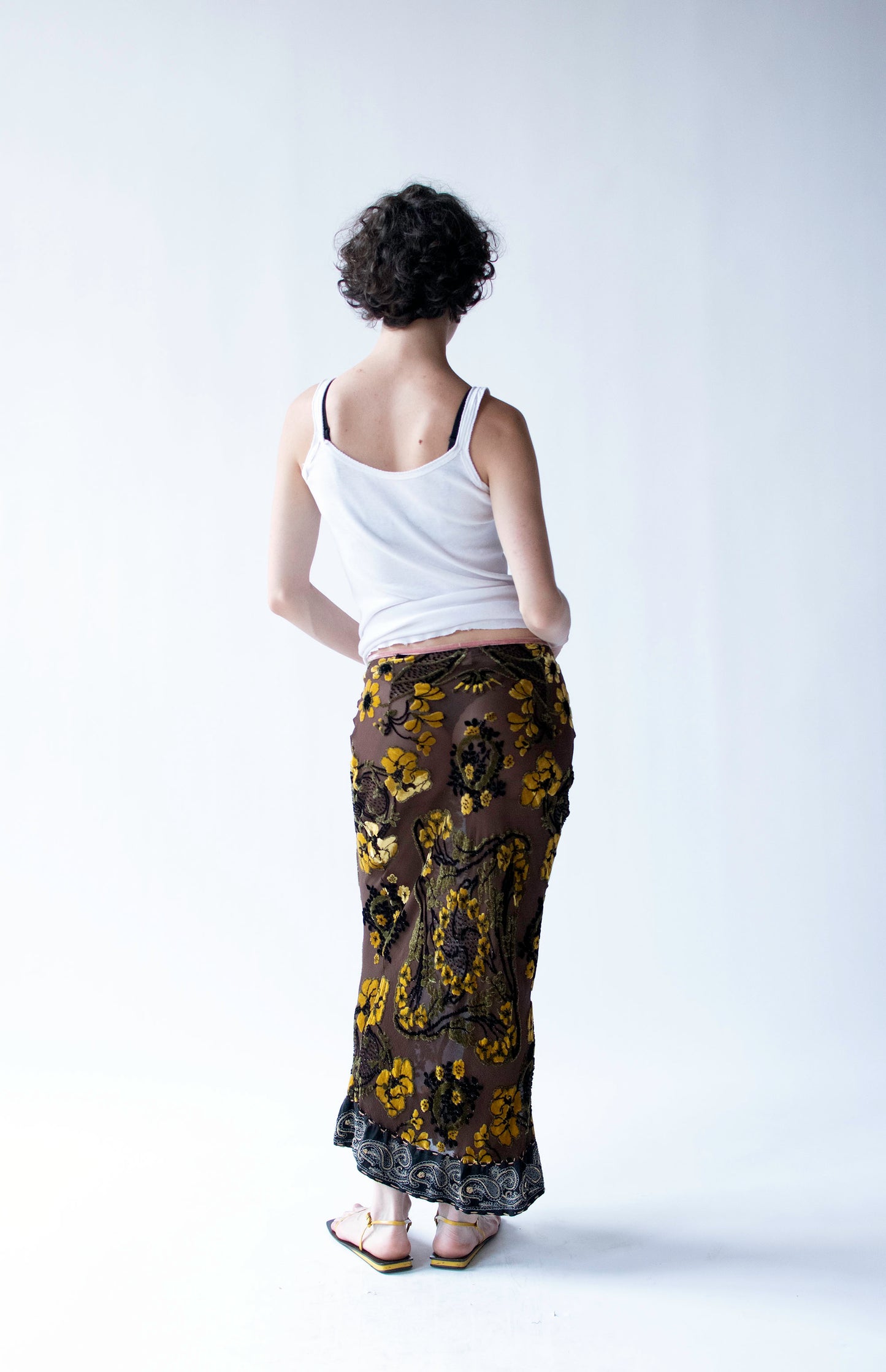Devore Bias Cut Skirt | Voyage Invest in the Original