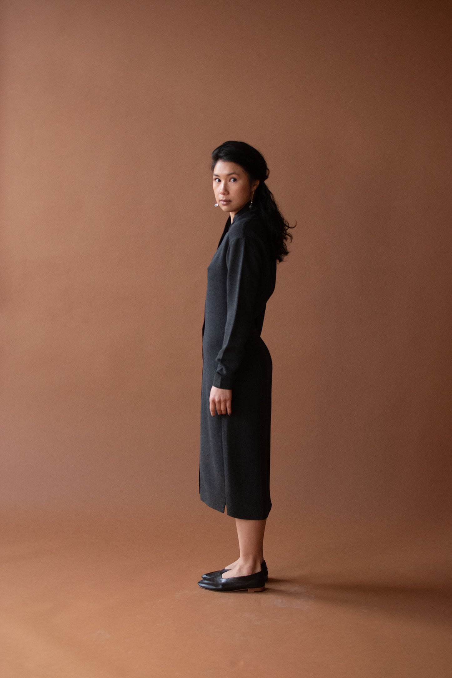 1980s Gray Dress | Romeo Gigli
