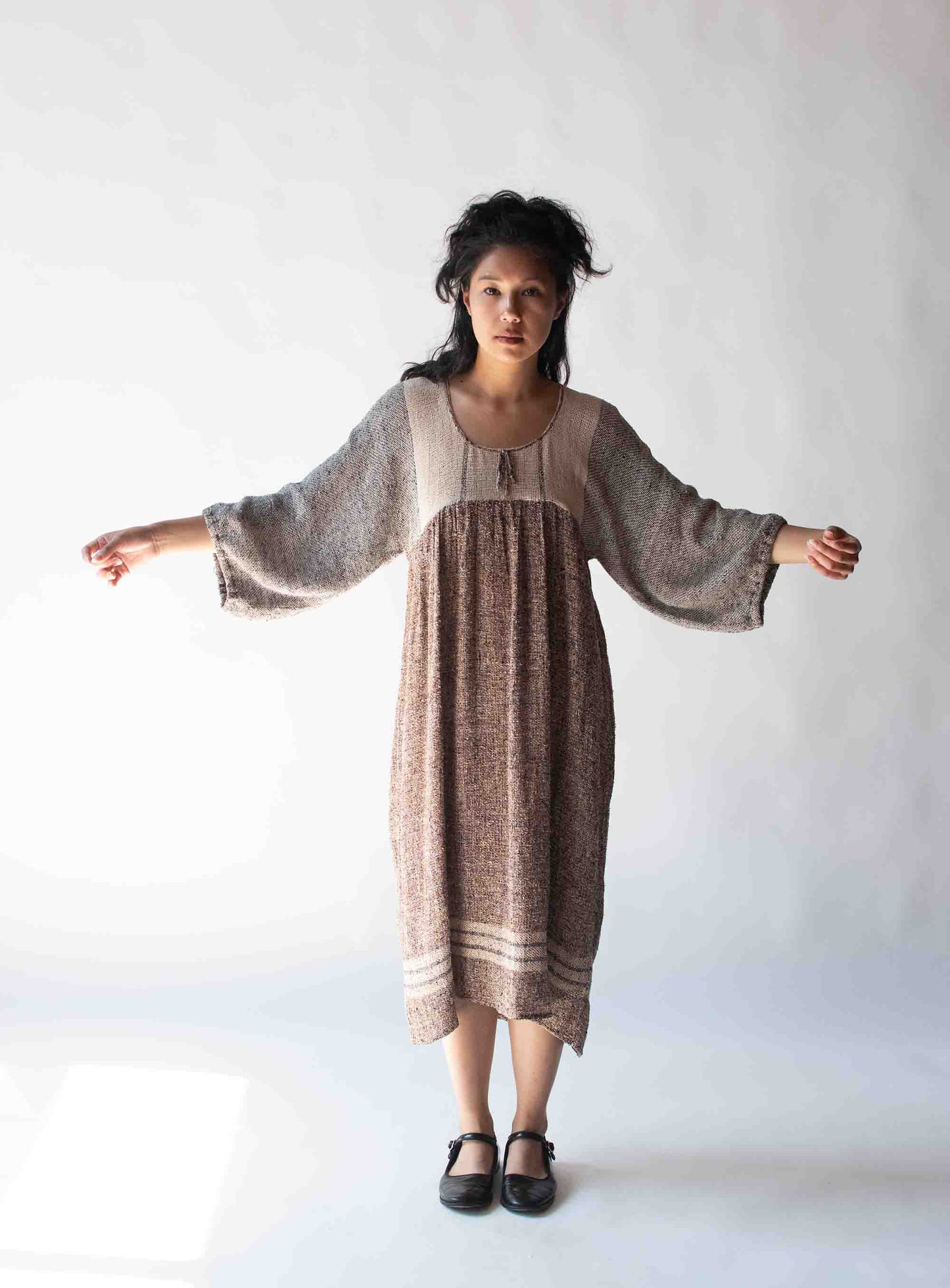 1980s Handwoven Dress