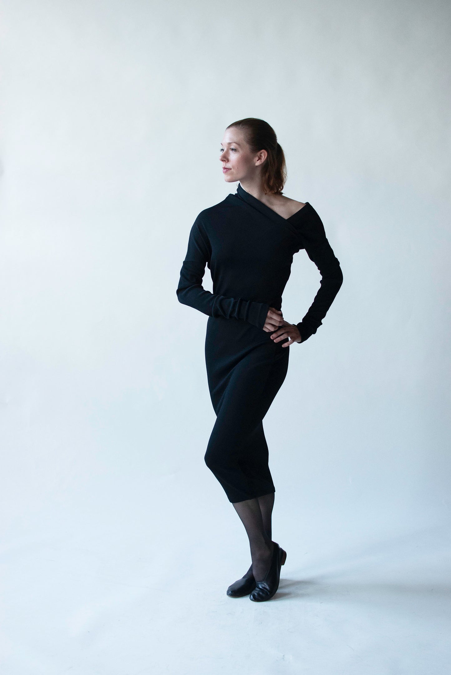 1980s Jersey Dress | Romeo Gigli for Callaghan