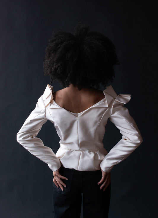 1990s Silk Top | Bellville Sassoon