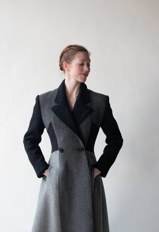 1990s Blocked Coat | Christian Francis Roth