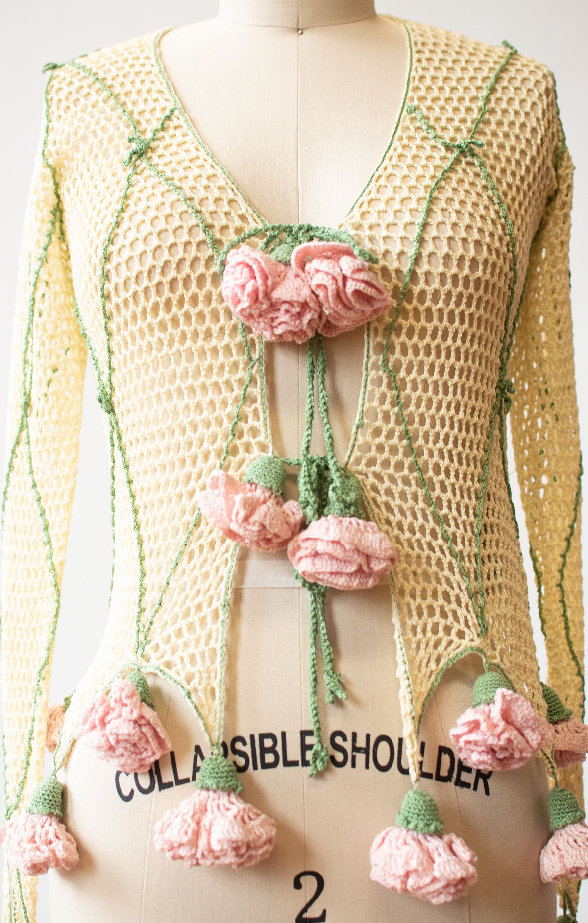 1990s Crochet Cardigan | Moschino
