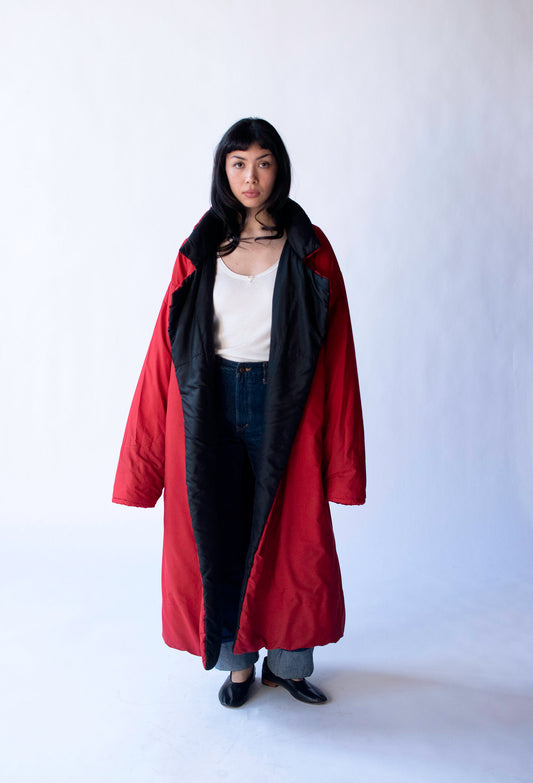 1980s Reversible Sleeping Bag Coat | Norma Kamali
