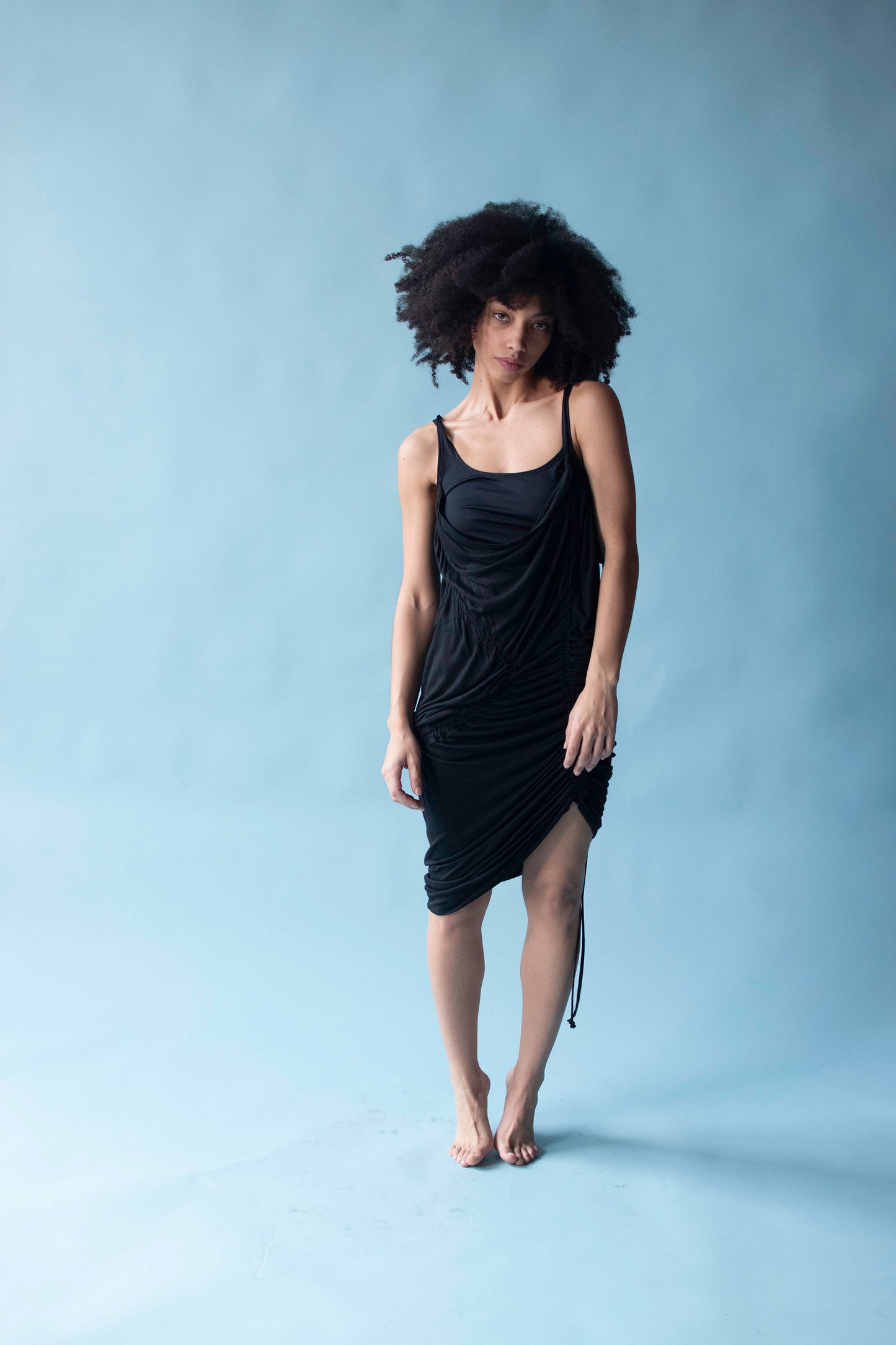 Black Jersey Dress | Hussein Chalayan
