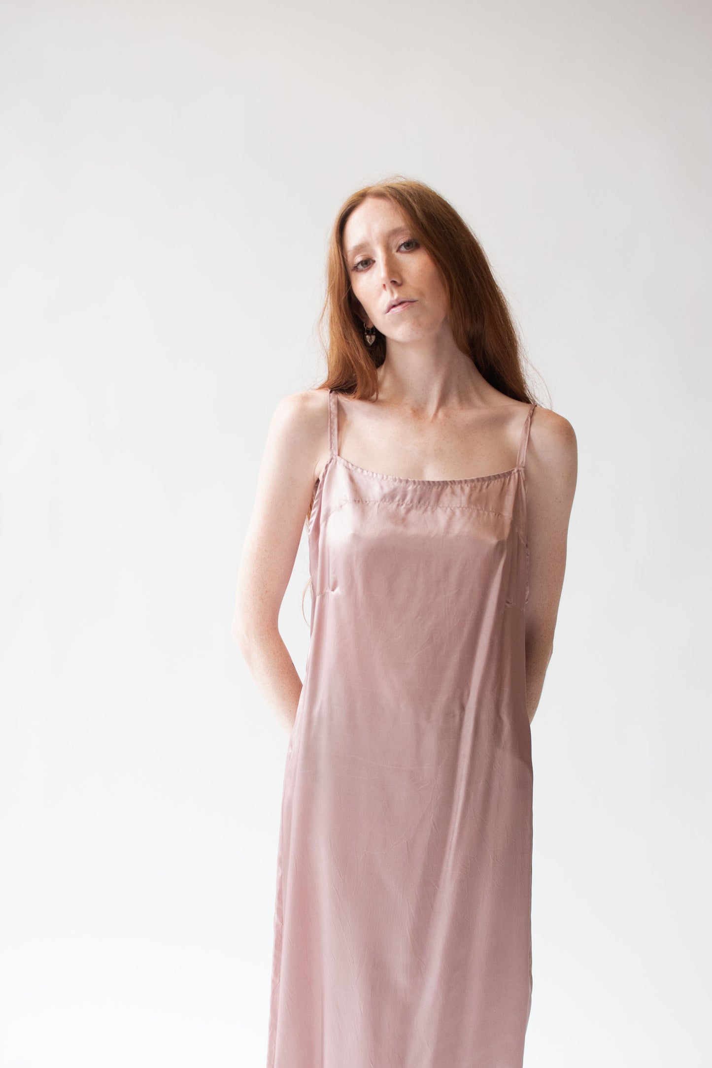 Pink Slip Dress | Krista Larson