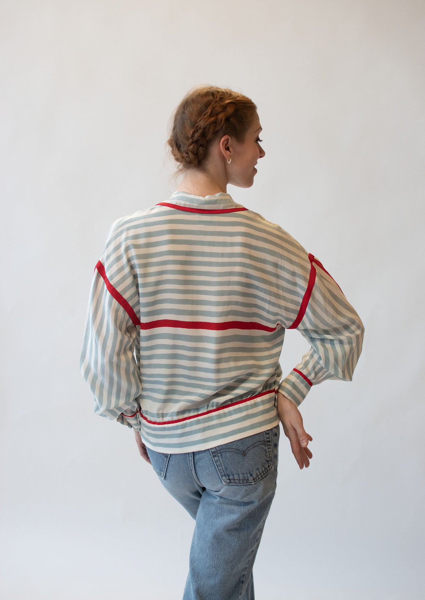1980s Silk Blouse | Michaele Vollbracht