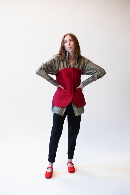 Red Bustier | Romeo Gigli 1991