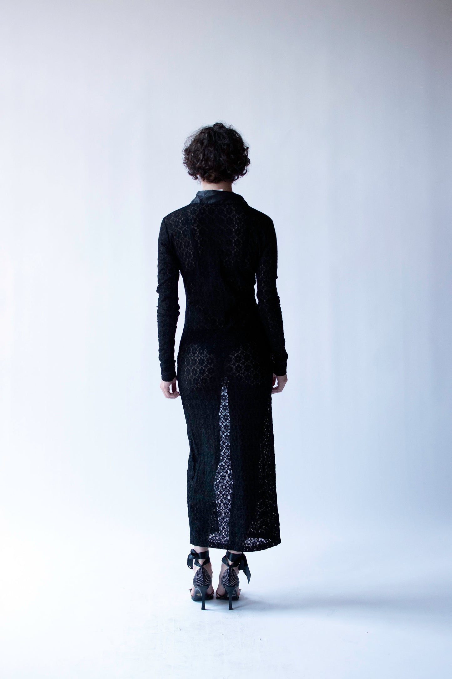 Black Lace Dress | John Richmond