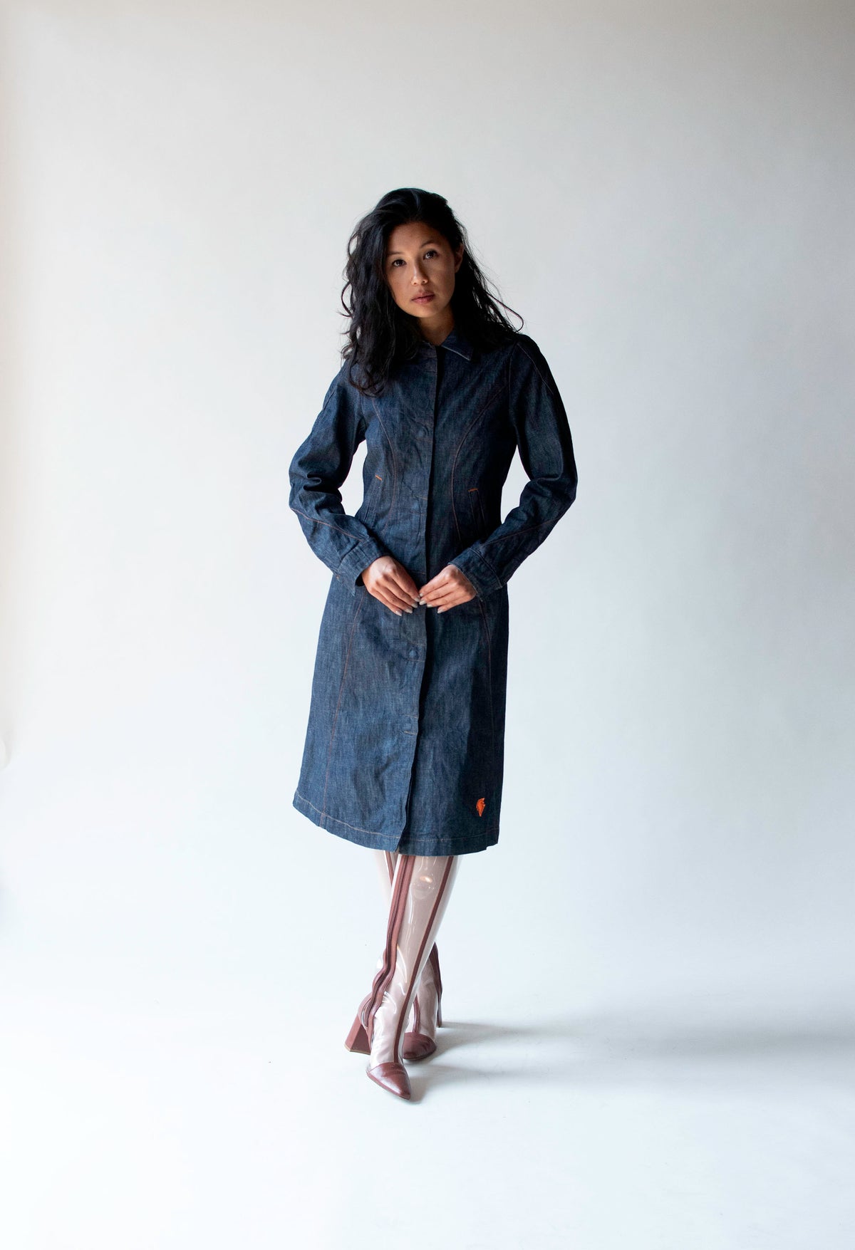 Denim Dress | W. & L.T. by Walter Van Beirendonck